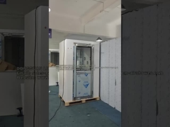 W1200mm kapıları olan paslanmaz çelik 304 hava duşu