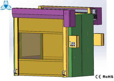 satın al Cold Rolled Steel Cleanroom Air Shower , Air Shower Room With High Speed Shutter Doors online manufacture