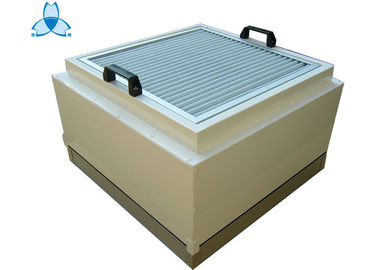 satın al 0.3 μM 220V Fan Filtre Üniteleri, HEPA Filtreli ve Ön Filtre Boyutu 615x615mm, Toz Boyalı Çelik Malzemeli FFU online manufacture