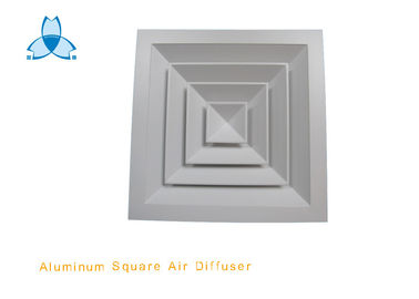 satın al Four Way Low Resistance Ceiling Air Diffuser 450x450mm Fit For Supply Airflow online manufacture