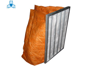 satın al Medium Efficiency F6 Pocket Air Filter Hvac Duct Cleaning , Low Initial Pressure Drop online manufacture