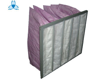 satın al Orta Verimlilik F7 Dokunmamış Hava Filtresi, 5 cepli, 595 * 595 * 500 online manufacture