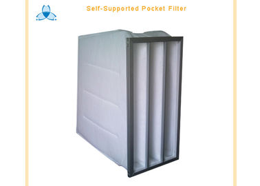 satın al Air Handling Unit AHU System Bag Air Filters With High Dust Capacity , 5 Pockets online manufacture