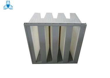 satın al Gray Ventilation System V Bank Filter ABS Plastic Frame For Industry online manufacture