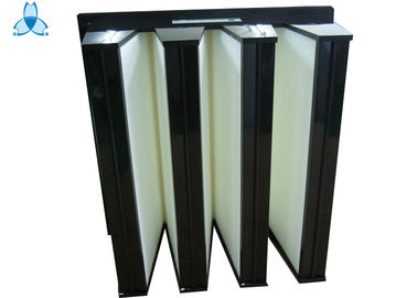 satın al High Performance H13 V Bank Filter , Portable Air Filter For Hospital Operating Room online manufacture