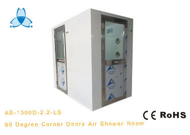 satın al L Type Cleanroom Air Cleaning Equipment Air Shower 90 Degree Corner Doors online manufacture