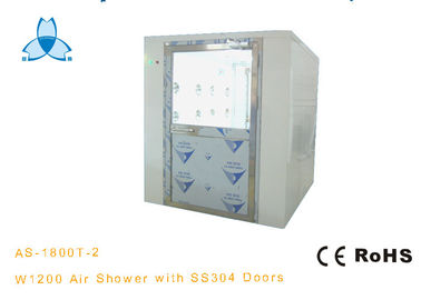 satın al Industrial 4 Person Air Shower System Single Leaf Large Door , 22-25m/s Wind Speed online manufacture