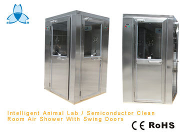 satın al GMP Pharmaceutical Stainless Steel Air Shower Room With Three Side Blowing AC380V online manufacture