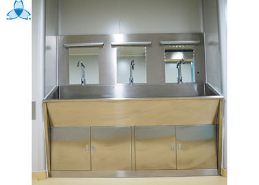 satın al Three Mirrors Hand Washing Bathroom Basin Cabinets With Three Positions Automatic Induction online manufacture
