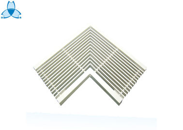 satın al Weatherproof Return Air Louver 25mm Height Degree And Special Triangle Air Grille online manufacture