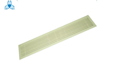 satın al Linear Bar Return Air Louver Single Deflection Air Grille - 0° / 30° For Industrial Fresh Air online manufacture