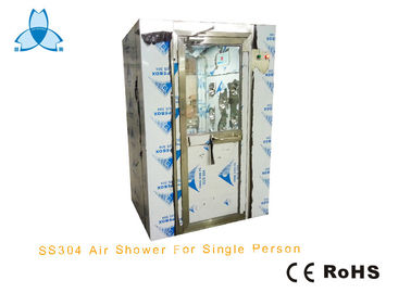 satın al High Standard Automatic Stainless Steel Air Shower One Peronal With Exit Door Locked online manufacture