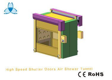 satın al High Speed PLC Control Air Jet Shower Tunnel 4000W Blow Power For Robot Line online manufacture