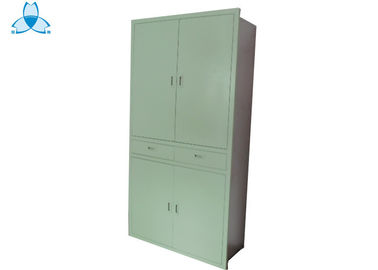 satın al Two Drawer Hospital Medicine Cabinet Thin - Rimmed Without Half Glass Door online manufacture