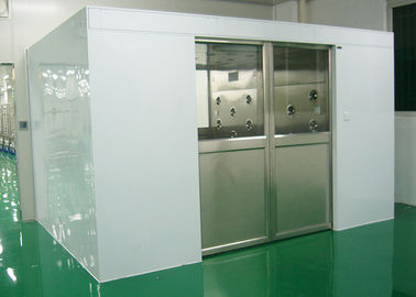 satın al Industry Cleanroom Air Shower System Tunnel With Width 1800 Automatic Sliding Doors online manufacture