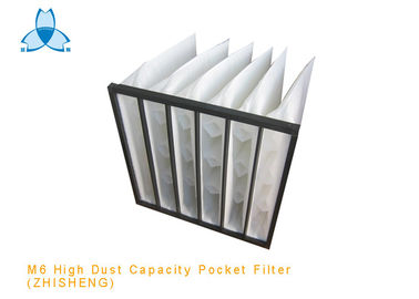satın al M6 High Dust Capacity Self Supporting Pocket HEPA Air Filter For Gas Turbines online manufacture