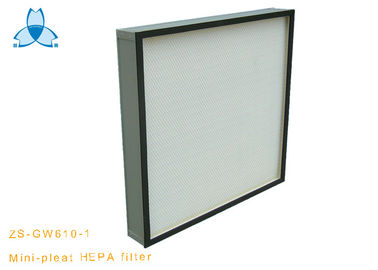 satın al Commercial Air Conditioner HVAC System H13 Hepa Panel Filter Mini Pleat HEPA Filter online manufacture