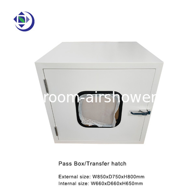 satın al Toz kaplı çelik temizlik odası geçiş kutusu transfer kapağı W650xD650xH660mm boyutunda online manufacture