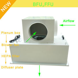 satın al Low Noise 65bBA Clean Room Blower Fan Filter With Large Airflow 0.35 - 0.75m/S Speed online manufacture