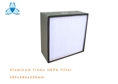 satın al Temiz Oda İçin Alüminyum Çerçeve Deep Pleat HEPA Hava Filtresi, Verimlilik% 99.99 online manufacture