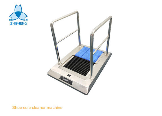 satın al Temiz Oda İçin Soğuk Su Temizleme SS304 Ayakkabı Tabanı Temizleyici Makinesi online manufacture