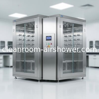 Microcomputer Control Cleanroom Air Shower Single Double System with Interlock System Providing Airborne Particle Removal Solutions