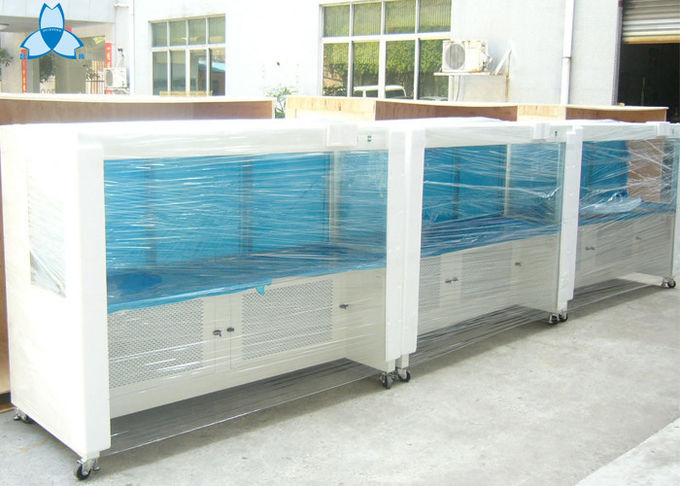 Fire Proof Glass Laminar Flow Cabinet 220v / 110 V For Photoelectric Prompt 0
