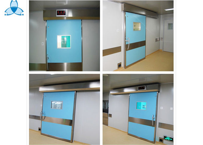 Automatic Hospital Air Filter Single Hospital Sliding Doors For X Ray Radiation Protective 2