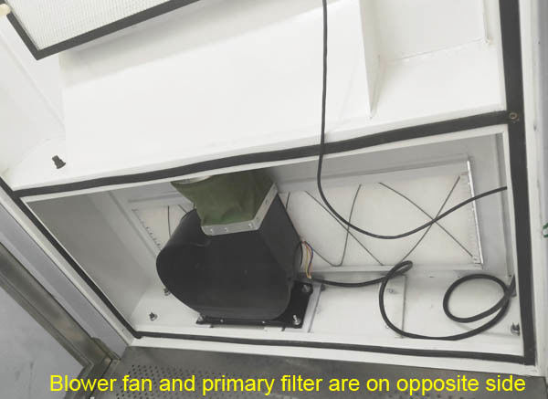 ROHS Temiz Oda Hava Duş Ünitesi PLC Ve Dokunmatik Ekranla Toz Toplayıcı Kontrolüne Bağlayın 3